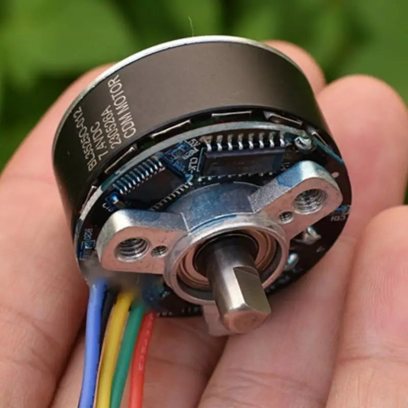 35mm BLDC Brushless Motor DC 7.4V 3200RPM | High Torque | 5–12V | PWM Driver Included | CW Rotation