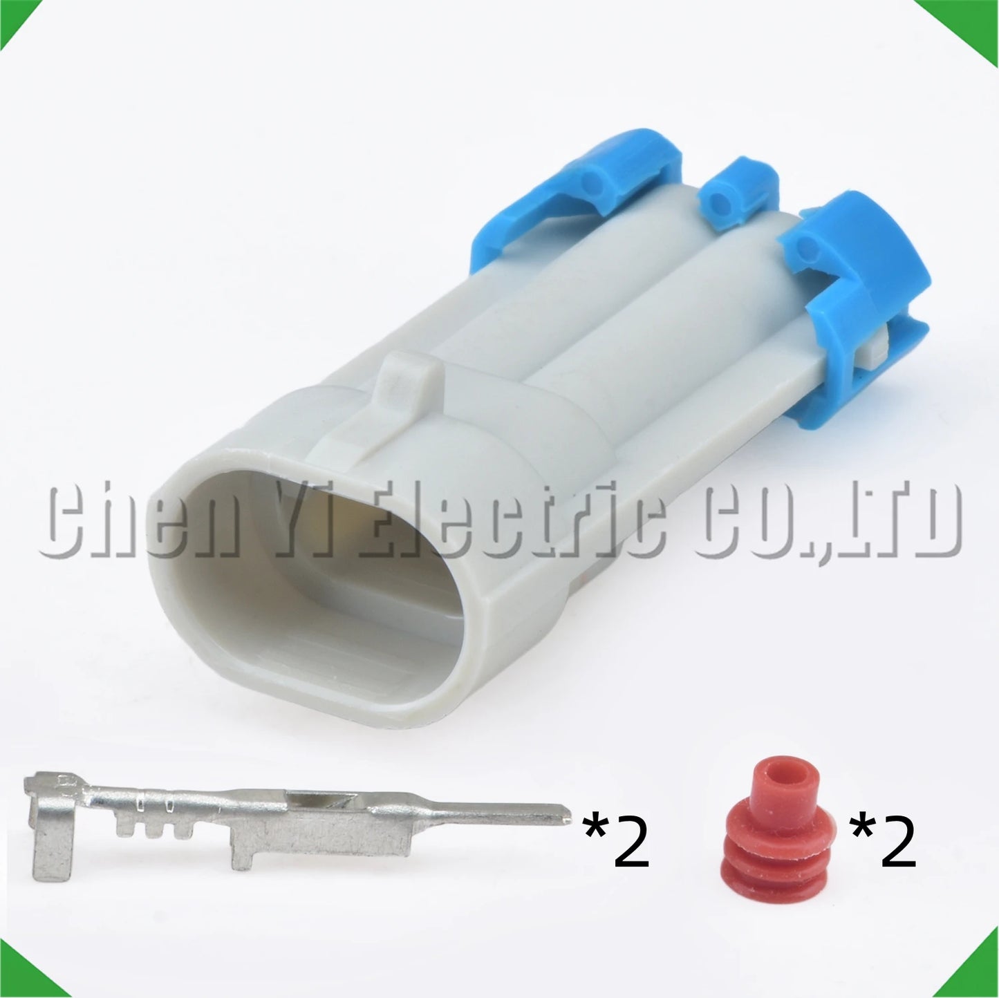 2 Pin Waterproof ABS Sensor Connector 12052643 12052641 12162343 18AWG 15cm for Chevrolet