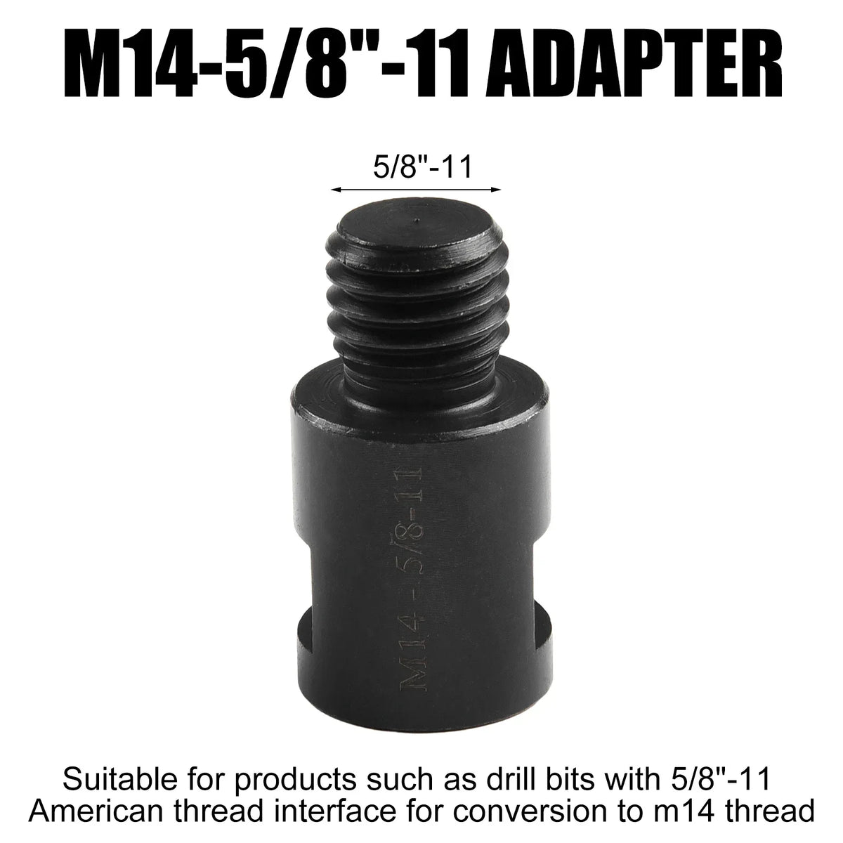 Angle Grinder Adapter Converter M10 to M14 / M14 to M10 Arbor Connecto ...