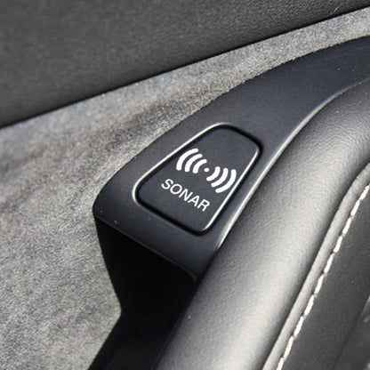 Car Window Buttons Sticker Car Instrument Panel Console Switch Sticker Novelty Car Interior Fake Button Decoration Accessories