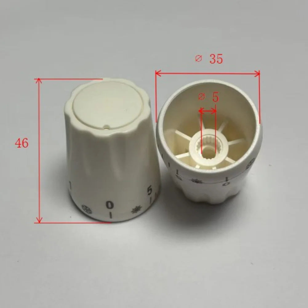4pcs Heating Valve Temperature Control Valve Rotating Handwheel M30 * 1.5 Nderfloor Heating Manifold Handwheel Thermostatic