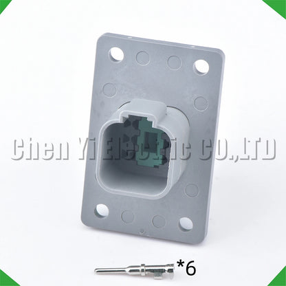 6 Pin Waterproof DT Connector DT04-6P DT06-6S DT04-6P-L012 15cm Automotive Pigtail
