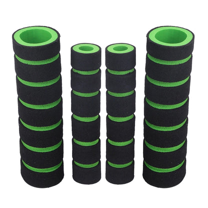4pcs Universal Grip Comfort Sponge Foam Handlebar Cover – Non-Slip Soft Handlebar Grip for Motorcycle, Dirt Bike & E-Bike