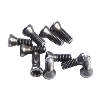 Torx Steel Screws M2.5 x 7mm / M2.5 x 6mm for CNC Lathe Tools and Carbide Insert Replacement