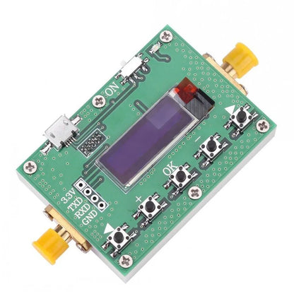 6G Digital Programmable Attenuator 30DB Step 0.25 RF Module LF-6GHz 30DB Step Size 0.25DB OLED Display SMA 0-31.75dB
