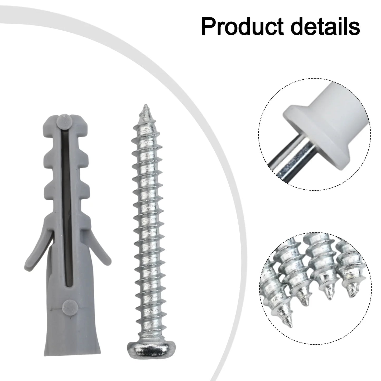 300pcs M5 M6 M8 Self Tapping Expansion Screw High Strength Self-tapping Screws Kit Wall Anchors And Screws For Drywall Tools