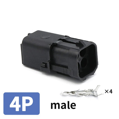 2.5 Series Waterproof Connector 1/2/3/4/6 Pin Male Female for Haltech MAP TPS GM