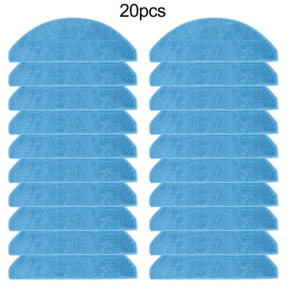 Washable Reusable Mop Cloth Pads for Conga 7490 & 8290 Immortal Series Vacuum – Efficient Floor Cleaning Accessories