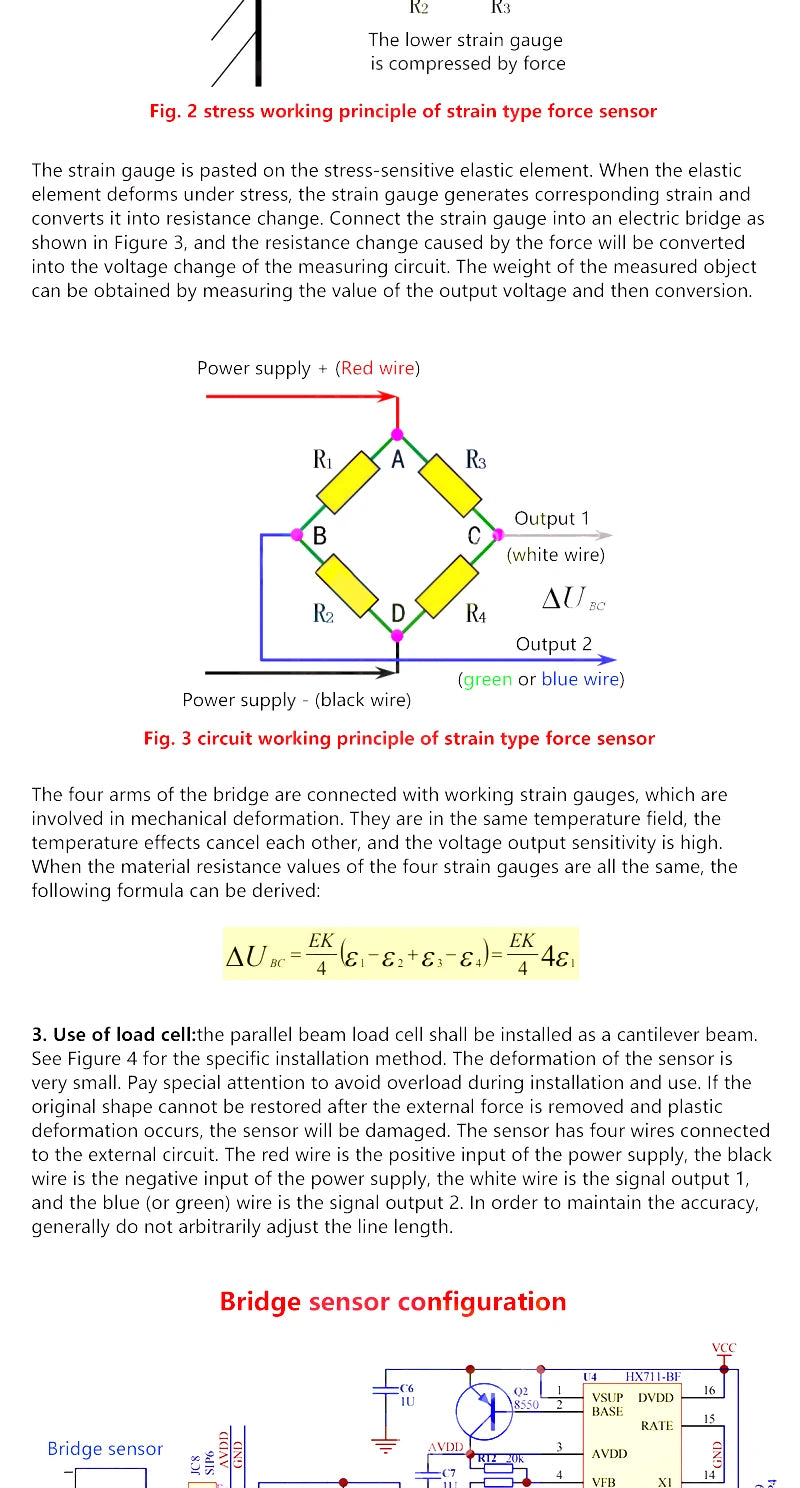 HX711 AD Module with 50Kg Body Load Cell Weighing Sensor and Measurement Tools