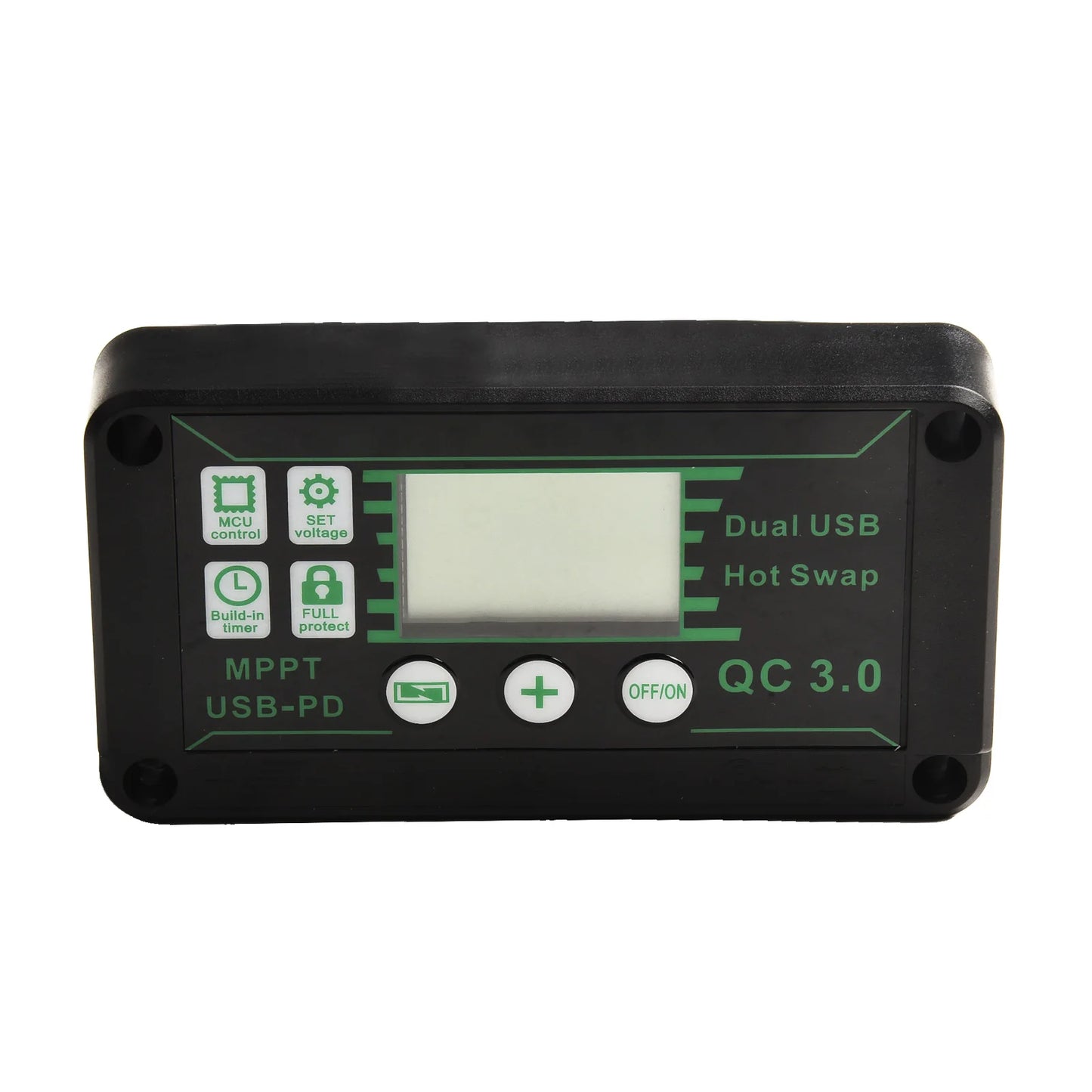 Digital Display Waterproof MPPT Solar Charge Controller Adjustable Current Options 10A 100A Efficient Energy Utilization