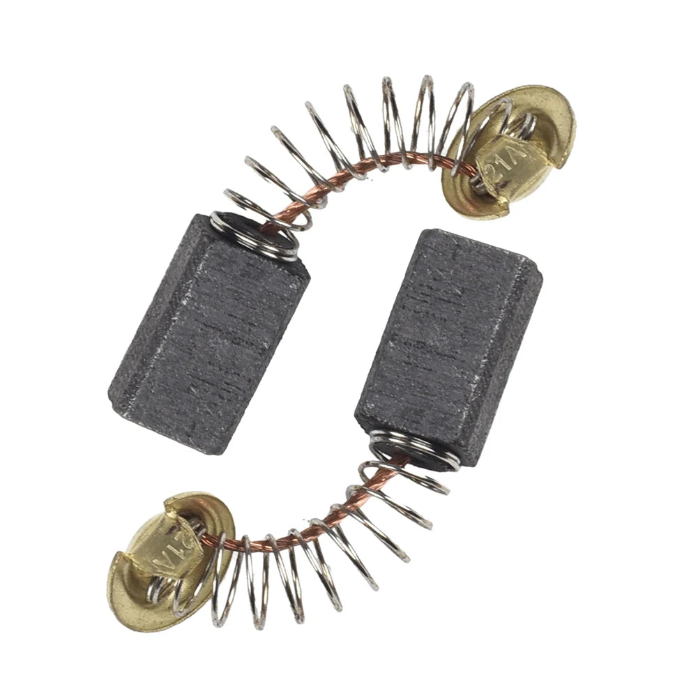Electric Motor Carbon Brushes 7×11×18mm Replacement for Power Tools, Graphite Carbon Brush Parts