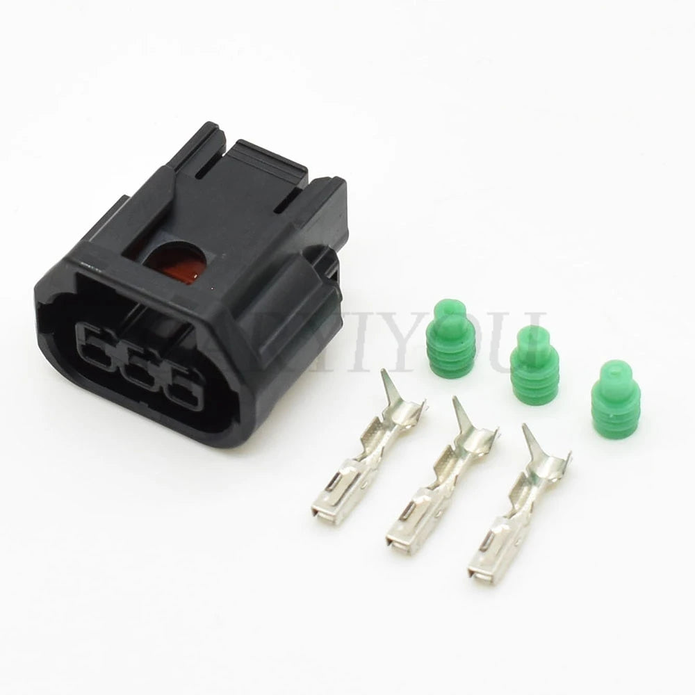 3 Pin Auto LED Fog Light & DRL Wire Harness Connector Plug 6189-7494 For Honda Civic Accord UR-V
