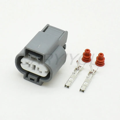 DJ7023B-2.2-11/21 Automotive 2-Pin Waterproof Wire Harness Connector Male Female Socket