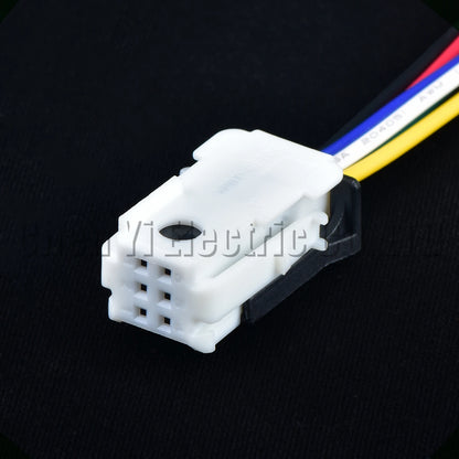 6 Pin Rearview Mirror Connector 953382-1 For Peugeot Citroen