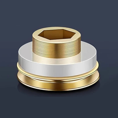 Material-free Sealing Gasket Angle Valve Faucet 4-point Quick Installation Brass Core Replaces Raw Leak-proof Silicone Gasket