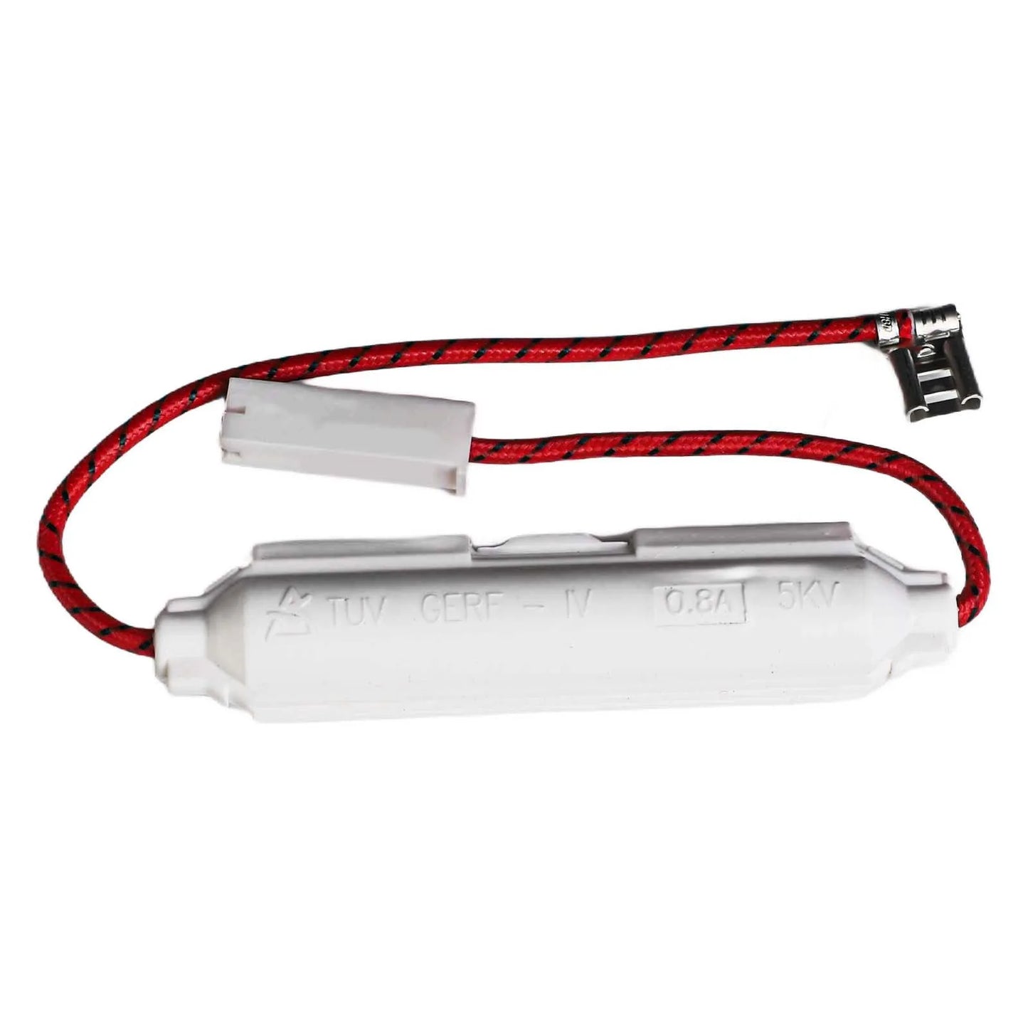 Microwave Oven Fuse Holder with 5KV High Voltage Fuses 0 65 to 0 9A Current Range Includes 2 Replacement Pieces