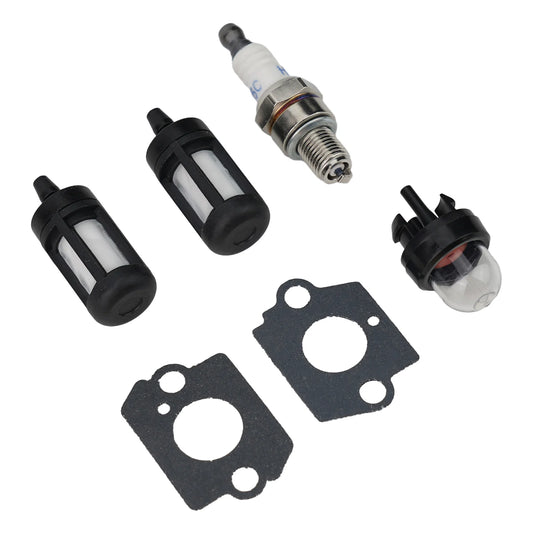 Replacement Air Filter and Carburetor Kit for Primer Bulb for BR500 BR550 BR600 Backpack Blower All Necessary Parts