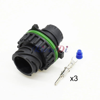 3 Pin Waterproof Circular Connector 1-967325-2 1-967402-2 for Truck Heavy Machinery Automotive