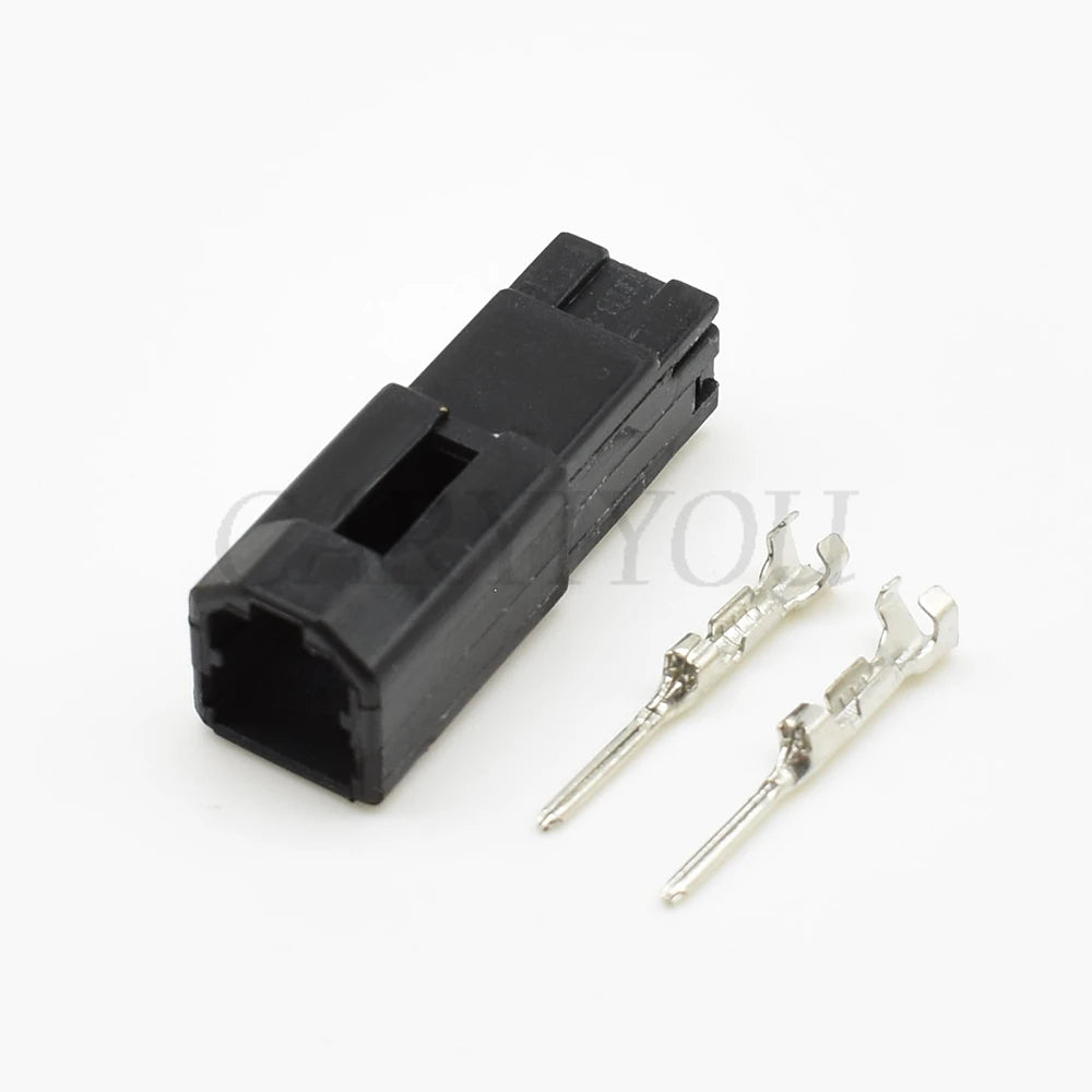2 Pin Car Speaker Tweeter Wiring Connector Male Female Auto Electric Harness Socket 174057-2 / 174056-2