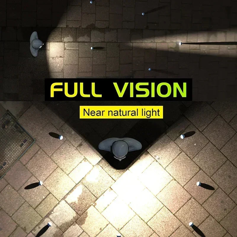 Portable COB LED Floodlight Head Flashlight Built-in Battery USB Rechargeable Outdoor Head-mounted Camping Hunting Headlamp