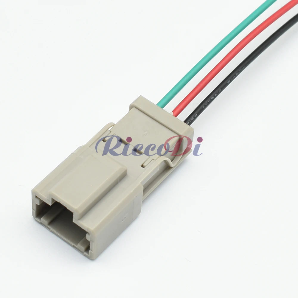 3-Pin Waterproof Reversing Lamp Connector 6098-0242 6098-0241 Male Female Automotive Plug