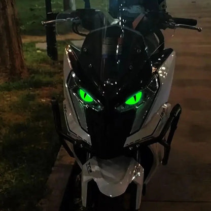 Luminous Motorcycle Headlight Sticker for Vespa GTS Sprint