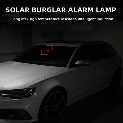 Solar Powered Fake Security Alarm LED Flashing Anti-Theft Light 2/1PCS