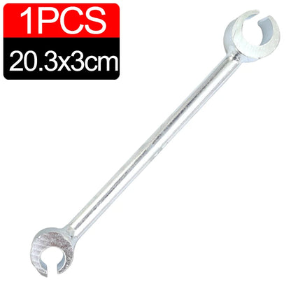 2/1pc Hinge Gap Repair Wrench 9-24.5mm Adjustable Spanner Door Fixing Tool Labor-Saving Home Hardware Bolt DIY Installation Kit