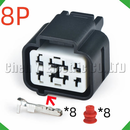 8 Pin Headlight & AC Pump Connector MG645880-5 For Hyundai Kia