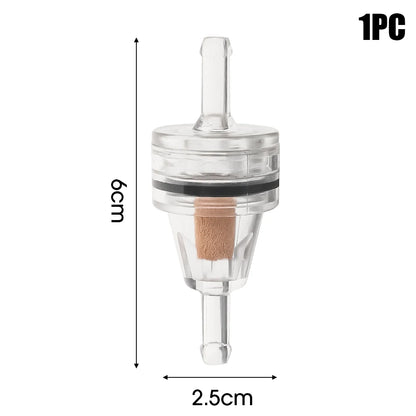 1/4pcs Motorcycle Fuel Filter Universal Gas Inline Fuel Filter Engine Inline Gasoline Filters Scooter Filter Tool for Kawasaki