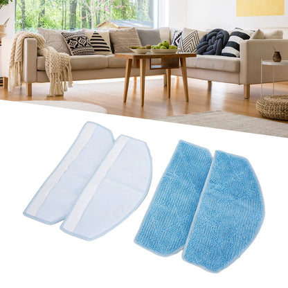 Washable Microfiber Replacement Mop Pad for Tikom G8000 Pro for Honiture for G20 Automatic Floor Cleaner Cleaning Cloth