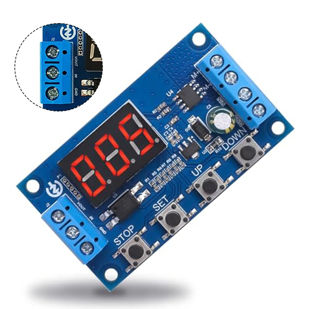 Compact Design DC Motor Controller For Energy Saving 2.36*1.33*0.47 Inches Adjustable Speed Motor Driver Energy Efficiency