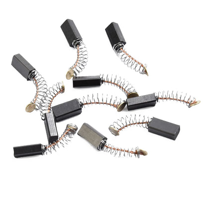 Carbon Brushes Kit 13×6×4mm for Electric Motors, High-Quality Replacement for Power Tool Accessories