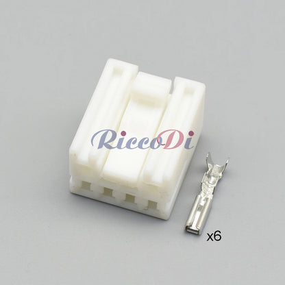 936271-1 / 936268-1 Automotive 6-Pin 2.2 Series Connector — AC Assembly Taillight & Backup Light Cable Socket