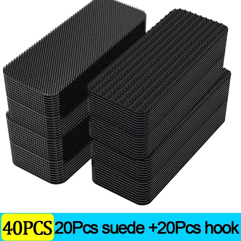 Self Adhesive Hook and Loop Tape Extra Strong Double Sided Fastener for Carpet