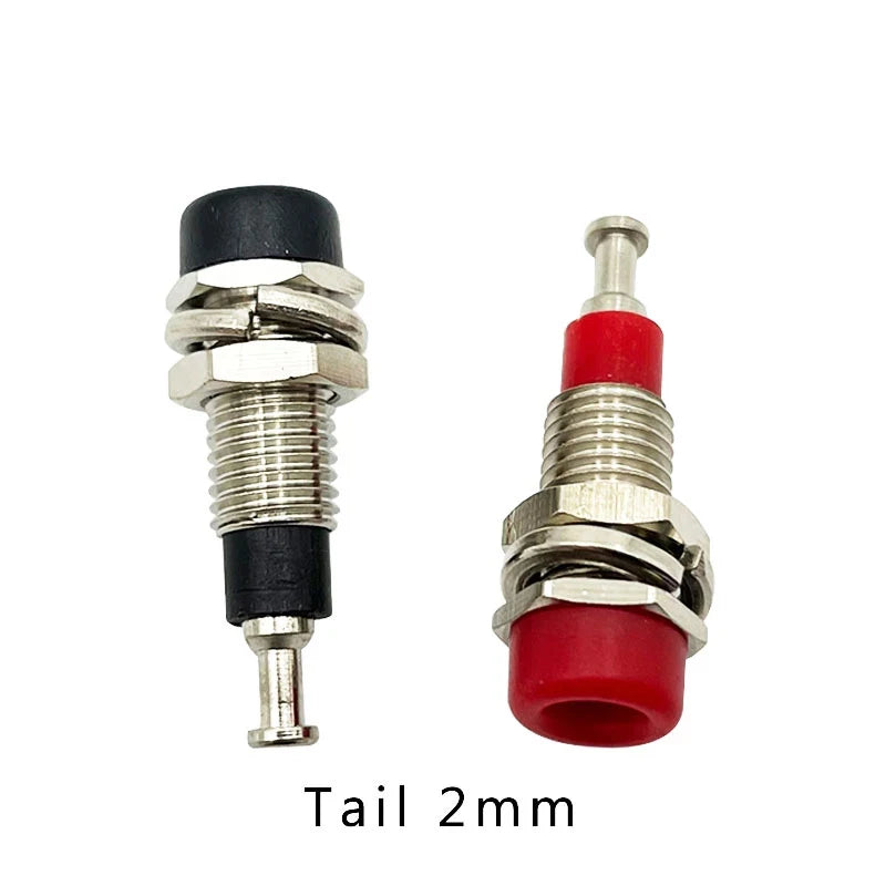 2mm Banana Female Socket Jack Insulated Copper Wiring Terminal for Panel Testing Speaker Connections