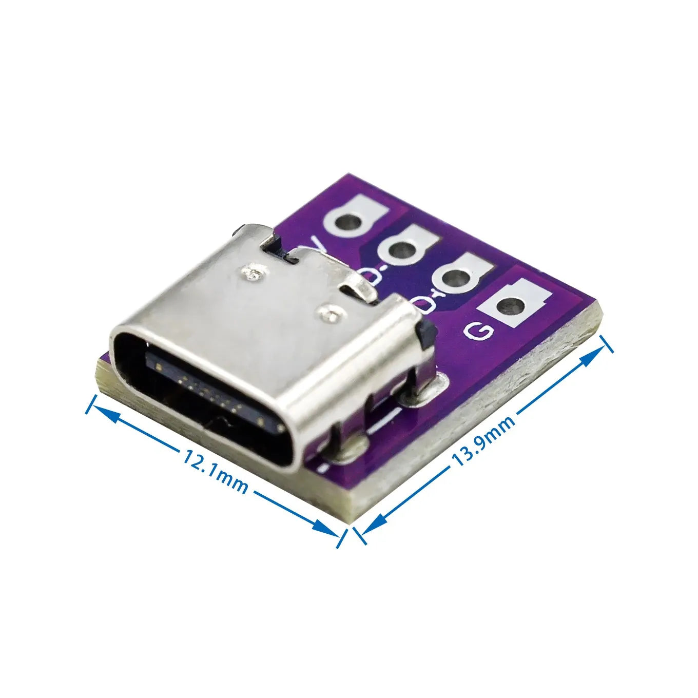 USB 3.1 Type-C 16P High-Current Power Conversion Test Board