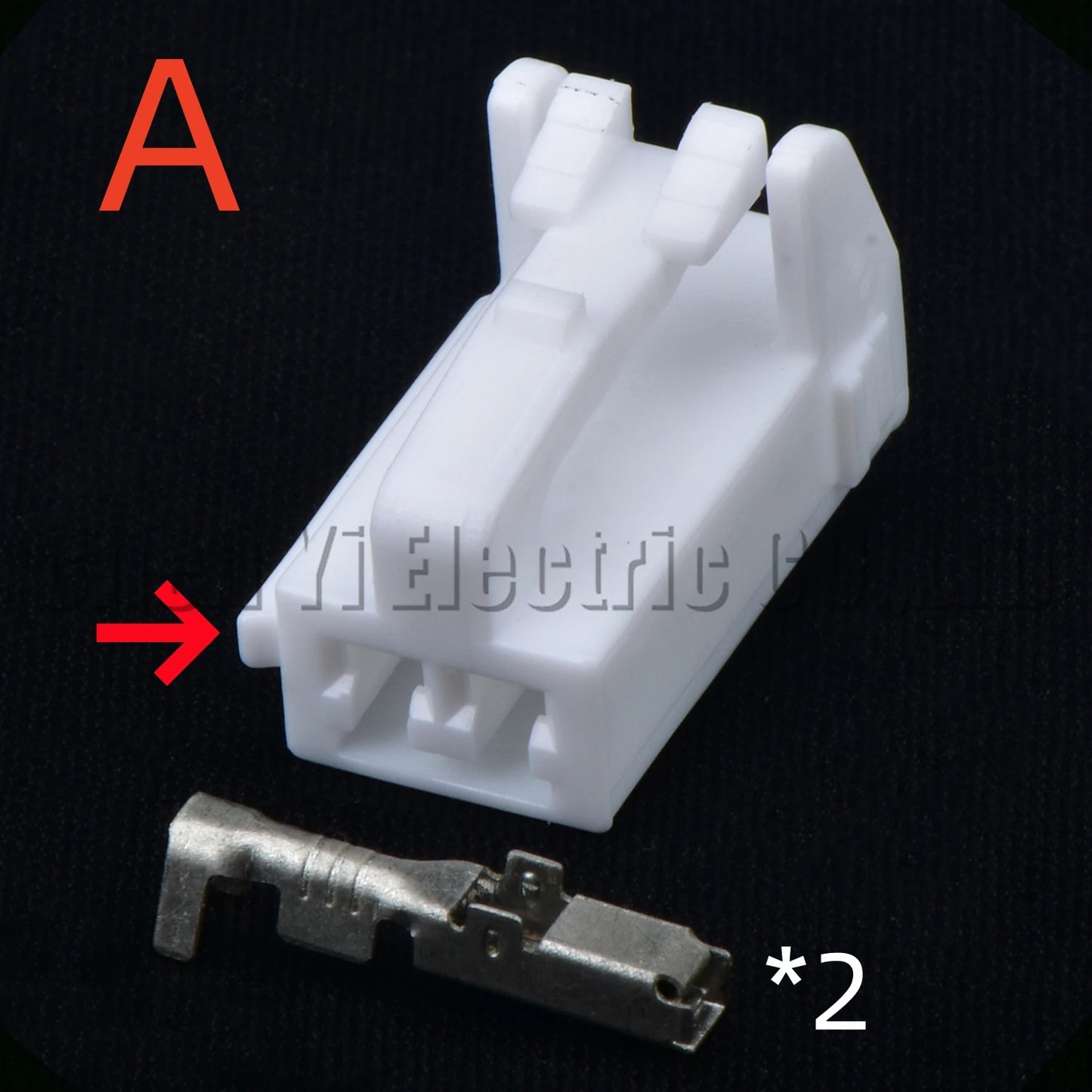 2 Pin Seat Light Horn Connector 7283-1020 90980-11724 90980-12B28 7189-3037