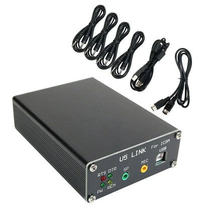 U5 Link COM Radio Connector For Radio Connector With Power Interface Pc66 Power Saving Box For HRD/DM780/LOGG32