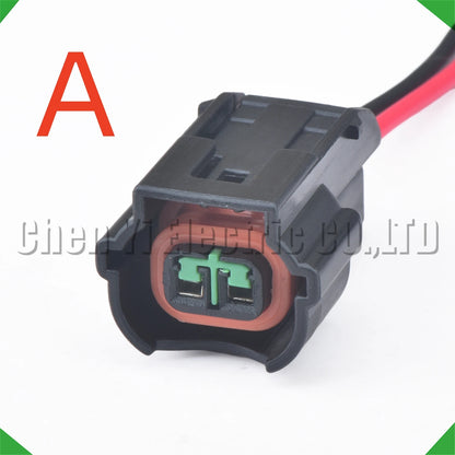 2 Pin Fuel Injector Connector PU465-02127 HD035-02027 06A973722 for Hyundai Kia