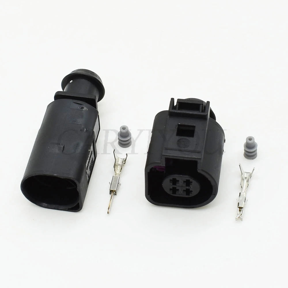 4 Hole 4B0 973 812 4B0973812 4B0 973 712 Male Female 1.5mm Water Temperature Sensor Plug Connector for VW