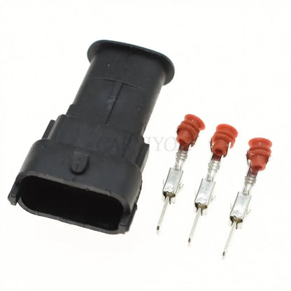 3-Pin 3.5mm Waterproof Fuel Pressure Sensor Connector 1928404074 DJ7036B-3.5 Bosch Automotive