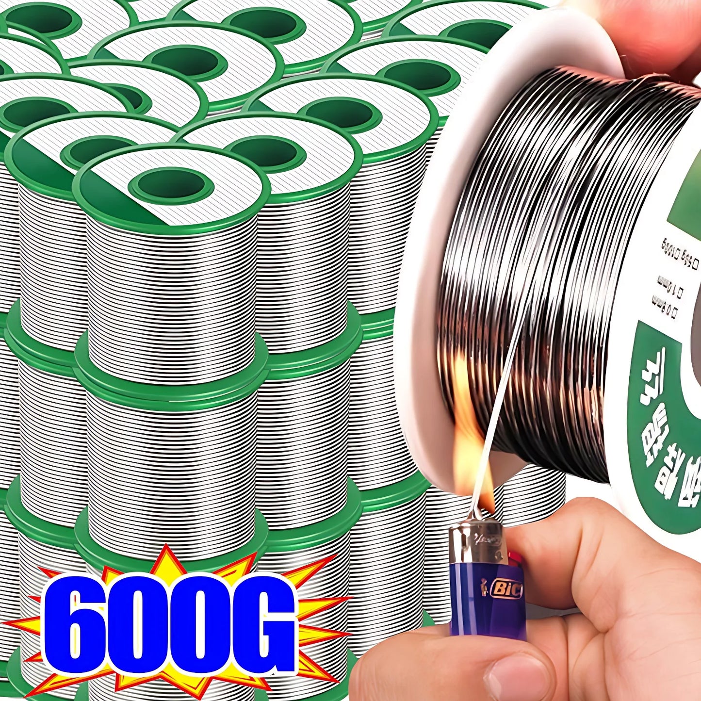 Low Temperature Solder Wire Easy Melt for Metal Welding 600-20g