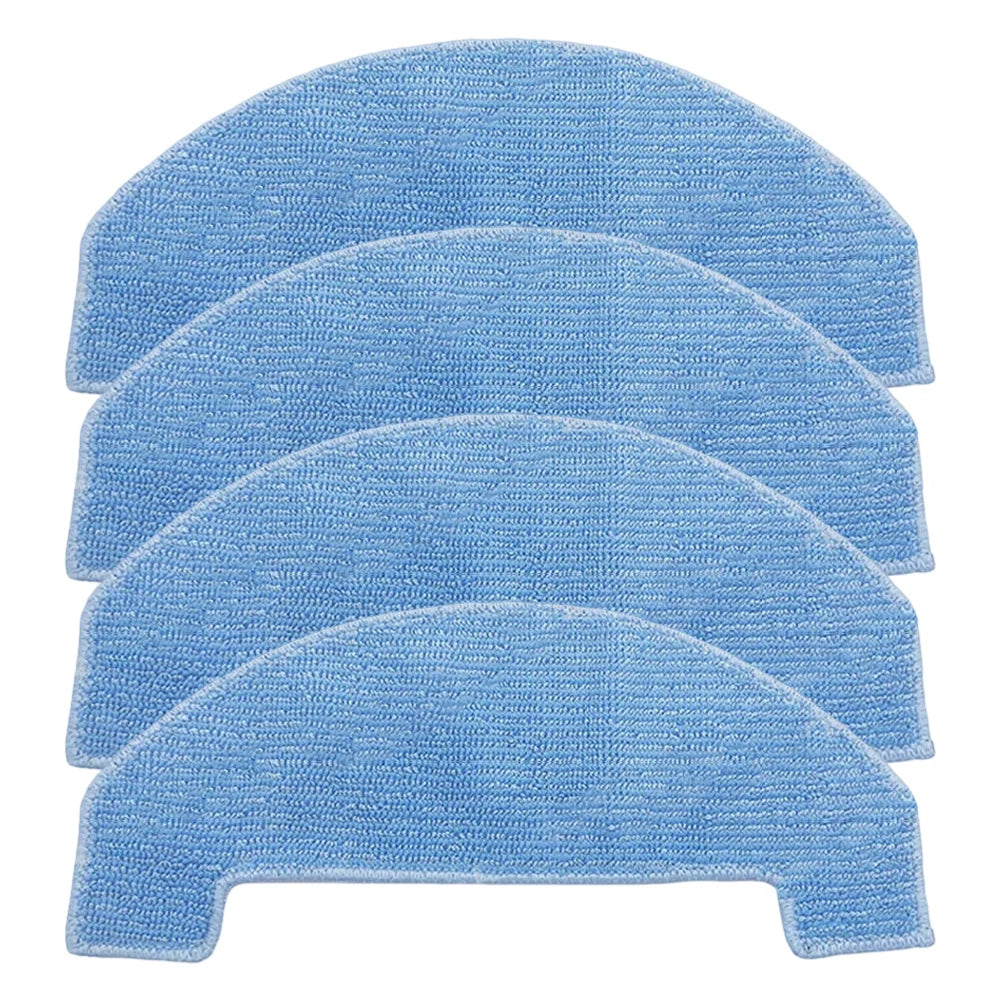 Mop Cloth Kit for ATVEL and For SmartGyro R80 Vacuum Cleaner Microfiber Material Choose Between 4 Pack or 10 Pack