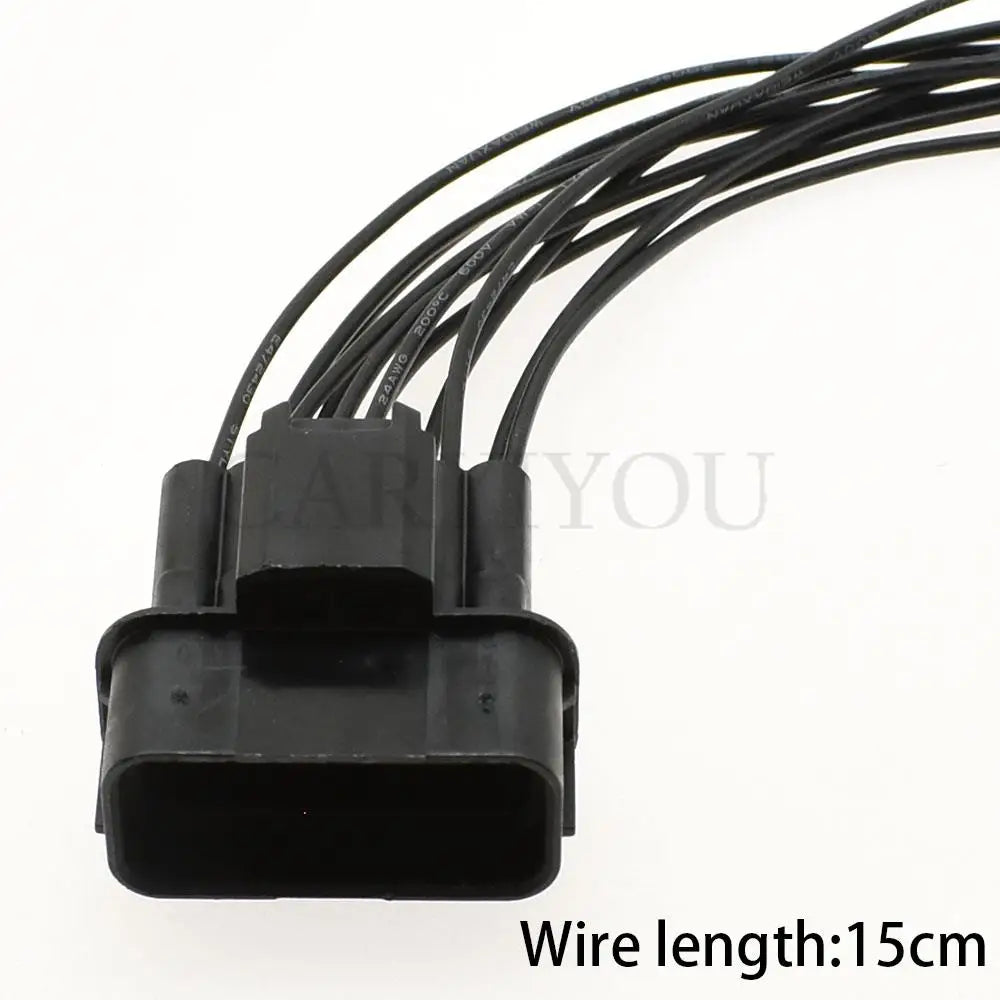 6181-6784 / 6189-7410 Automotive 12-Pin Waterproof Connector — Honda LED Fog Light & Wire Socket