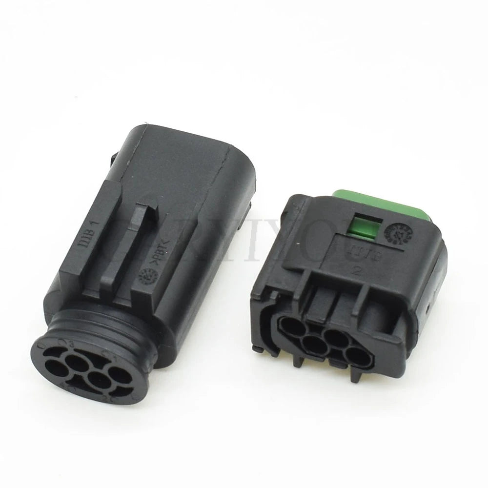 TE Tyco AMP 4 Pin Male Female Waterproof Oxygen Sensor AV Audio Video Plug Auto Connector 1-967640-1 2-967640-1