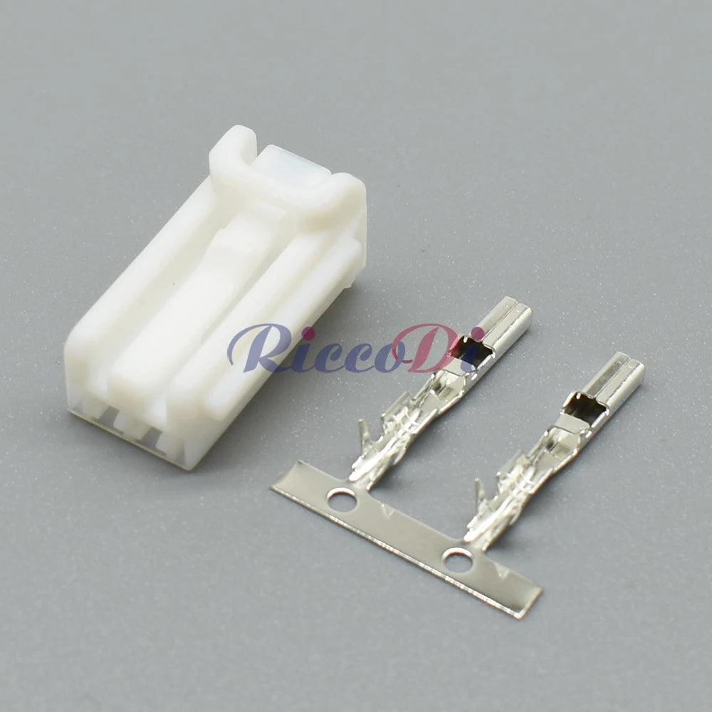 2 Pin Automotive Center Horn Cable Socket Car Electrical Connector 6098-6050 6098-6053 90980-12807 90980-12808