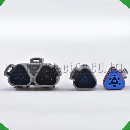 3 Pin Electrical Housing Connector DT04-3P-P007 For Deutsch DT Series