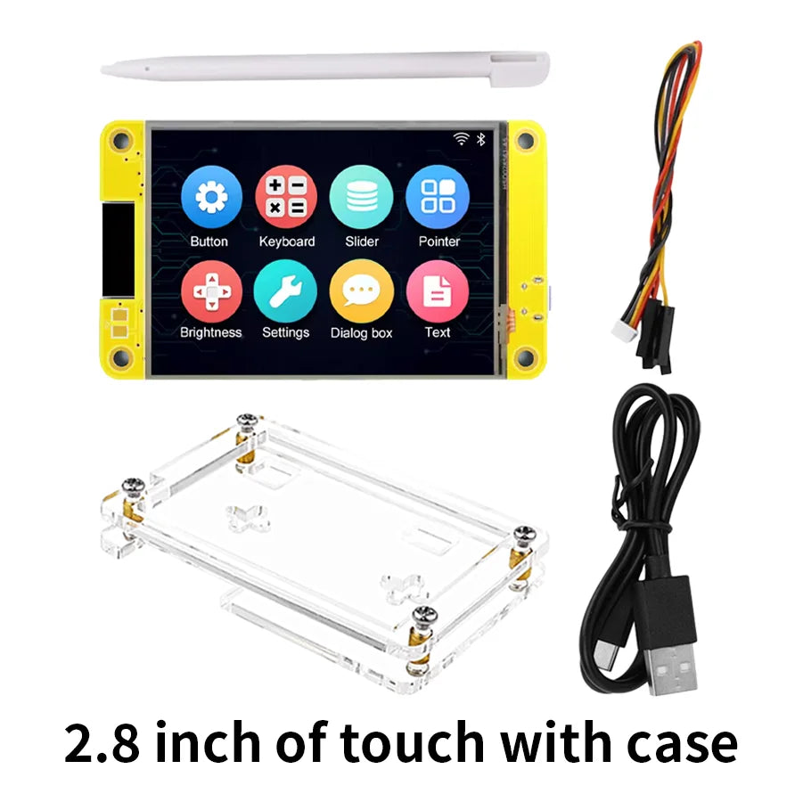 ESP32 WiFi Bluetooth Development Board with 2.8 Inch LCD TFT Touch Screen 240x320 Smart Display Module WROOM