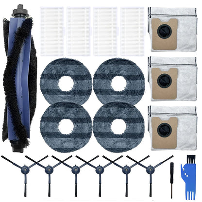 Home Maintenance As Shown Robot Vacuum Components Large Capacity Dust Bags For Disposal Replacement Brush Kit Sturdy Dust Bags